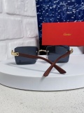 Cartier 2026 Fashion Retro Versatile Frameless Leopard Glasses