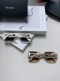 Prada 2026 Fashion Versatile Handcase Square Frame Too Large Glasses
