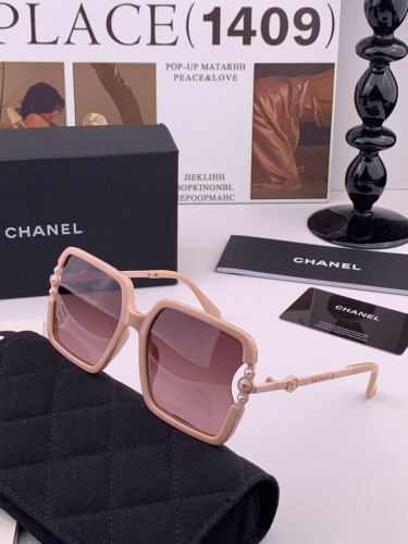 Chanel Fashion Versatile Square Frame Polarized Sunglasses