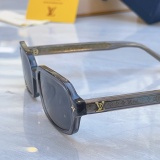 Louis Vuitton New Fashion Versatile Square Frame Glasses Size: 55-21-145