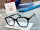 Gucci Couple Fashion Versatile Glasses Size: 53-18-145