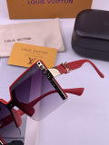 Louis Vuitton Fashion Versatile Square Frame Polarized Sunglasses
