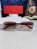 Cartier 2026 Fashion Retro Versatile Frameless Leopard Glasses