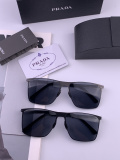 Prada Couple Fashion Versatile Square Frame Sunglasses