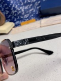 Louis Vuitton Fashion Retro Versatile Square Frame Sunglasses