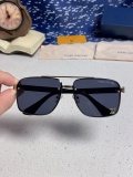 Louis Vuitton Fashion Retro Versatile Square Frame Sunglasses