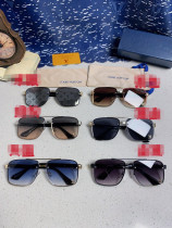 Louis Vuitton Fashion Retro Versatile Square Frame Sunglasses