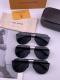 Louis Vuitton Fashion Versatile Colorful Pilot Polarized Sunglasses