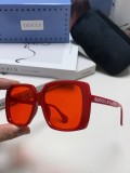 Gucci 2026 Women's Fashion Retro UV resistant Large Frame Polarized Sunglasses