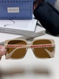 Gucci 2026 Women's Fashion Retro UV resistant Large Frame Polarized Sunglasses