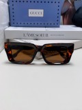 Gucci 2026 Fashion Versatile Large Frame Polarized Sunglasses