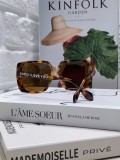 Gucci 2026 Women's Fashion Retro UV resistant Large Frame Polarized Sunglasses