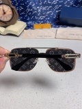 Louis Vuitton Fashion Retro Versatile Square Frame Sunglasses