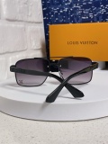 Louis Vuitton Fashion Retro Versatile Square Frame Sunglasses