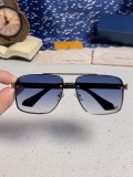 Louis Vuitton Fashion Retro Versatile Square Frame Sunglasses