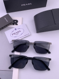Prada Couple Fashion Versatile Square Frame Sunglasses