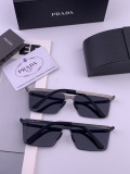 Prada Couple Fashion Versatile Square Frame Sunglasses