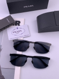 Prada Couple Fashion Versatile Square Frame Sunglasses