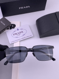 Prada Couple Fashion Versatile Square Frame Sunglasses
