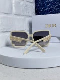 Dior 2026 Women's Fashion Sunscreen Square Frame Polarized Sunglasses