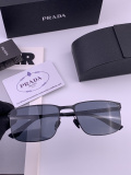Prada Couple Fashion Versatile Square Frame Sunglasses