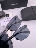 Prada Couple Fashion Versatile Square Frame Sunglasses