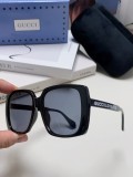 Gucci 2026 Women's Fashion Retro UV resistant Large Frame Polarized Sunglasses