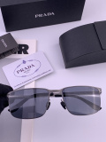 Prada Couple Fashion Versatile Square Frame Sunglasses