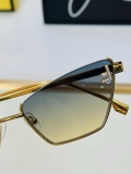 Fendi Couple Personalized Fashion Versatile Sunglasses Size: 55-17-145
