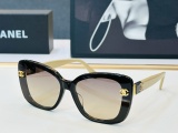 Chanel Fashion Versatile Square Frame Sunglasses Size: 55-19-143
