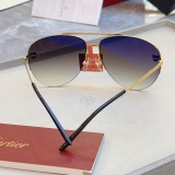 Cartier Couple Fashion Versatile Sunglasses Size: 62-13-140