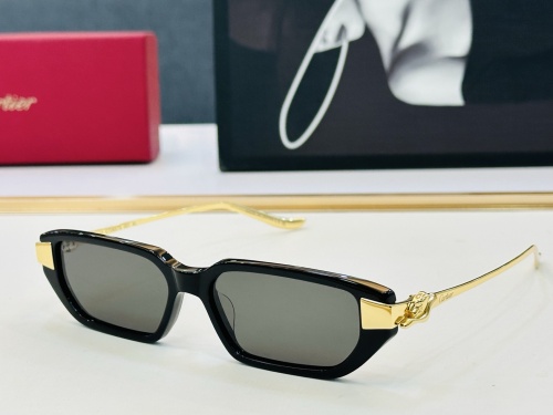 Cartier Couple Fashion Versatile Sunglasses Size: 54-15-135