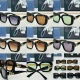 Gucci Couple Fashion Versatile Sunglasses Size: 50-22-145