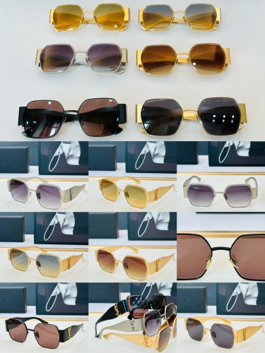 Yves Saint Laurent Couple Fashion Versatile Sunglasses Size: 57-18-145