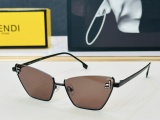 Fendi Couple Personalized Fashion Versatile Sunglasses Size: 55-17-145