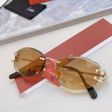 Cartier Couple Fashion Versatile Sunglasses Size: 57-18-140