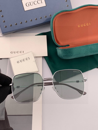 Gucci Fashion Versatile Square Frame Polarized Sunglasses