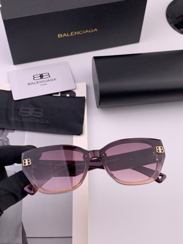 Balenciaga Classic Fashion Versatile Double B Sunglasses