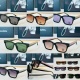 Chanel Couple Fashion Versatile Square Frame Sunglasses Size: 53-16-140