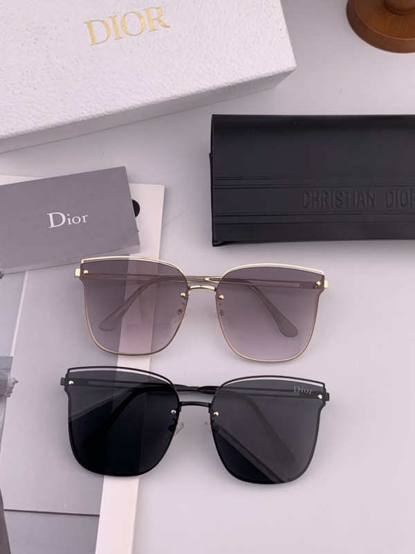 Dior Fashion Versatile Square Frame Polarized Sunglasses