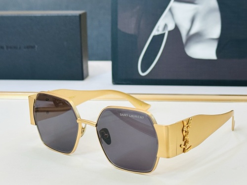 Yves Saint Laurent Couple Fashion Versatile Sunglasses Size: 57-18-145
