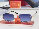 Cartier Couple Fashion Versatile Sunglasses Size: 57-18-140