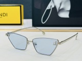 Fendi Couple Personalized Fashion Versatile Sunglasses Size: 55-17-145