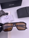 Prada Fashion Versatile Square Frame Polarized Sunglasses