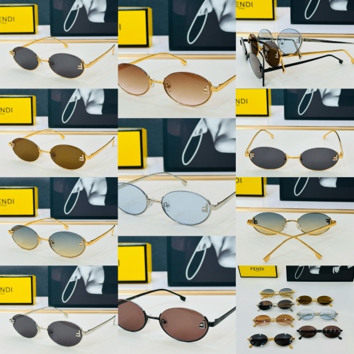 Fendi Couple Fashion Versatile Sunglasses Size: 55-19-145