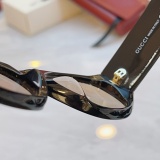 Gucci Couple Fashion Versatile Sunglasses Size: 55-21-145