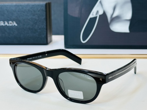 Prada Couple Fashion Versatile Sunglasses Size: 51-21-145