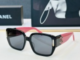 Chanel Fashion Versatile Square Frame Sunglasses Size: 57-20-145