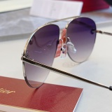 Cartier Couple Fashion Versatile Sunglasses Size: 62-13-140