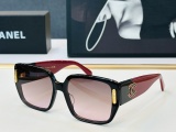 Chanel Fashion Versatile Square Frame Sunglasses Size: 57-20-145